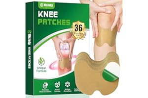 NisJedp Pain Relief Patches,36 Pcs Knee Pain Relief, Wormwood Relieving 12 Hour Long Lasting Relief of Joint Pains for Knee, 