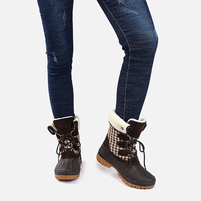 STQ Insulated Boots Weather Winter