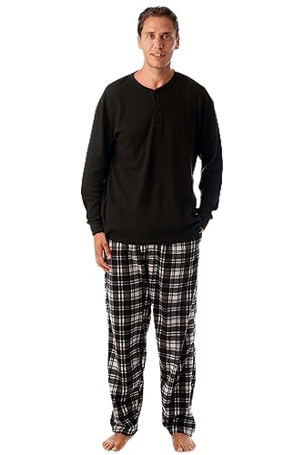 Fleece Pajama Amazon Mens Pj Bottoms DARESAY Plaid Pajama Pants