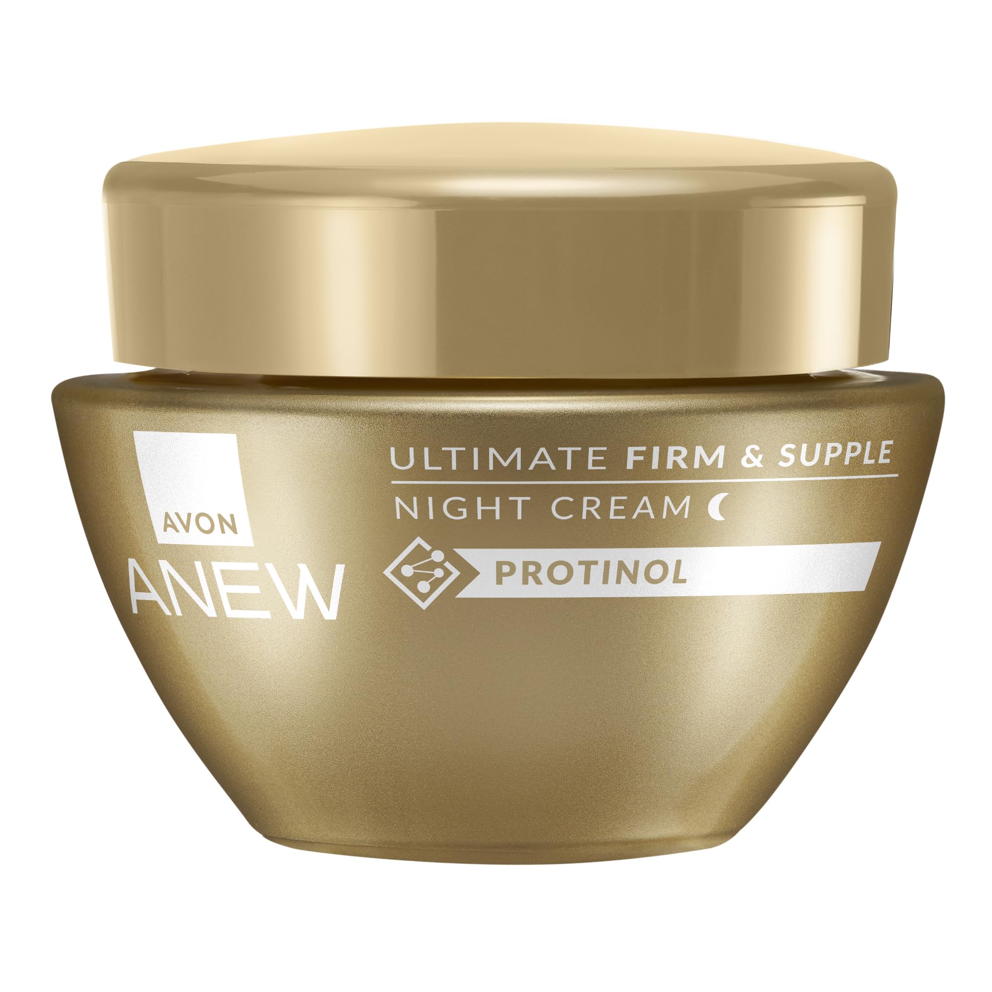 Avon Anew Ultimate Firm & Supple Night Cream 50ml, with Protinol™ Technology to Help Firm Skin, Reduce the Appearance of Wrinkles and Boost Radiance, Cruelty Free