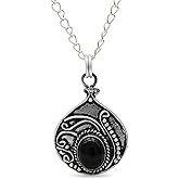 Natural Gemstone 10x12MM Oval Cut Pendant with Free Chain, 925 Sterling Silver Handmade Necklace, Energy Balancing Gemstone Pendant, Chic Ethnic Style Jewelry, Valentine’s Day Gift.