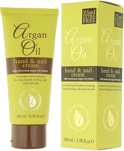 Xpel Argan Oil Hand Nail Cream 3 Pack Nourishing Moisturizing Soft Smooth