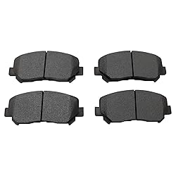 TRQ Front Brake Pads Ceramic Compatible with