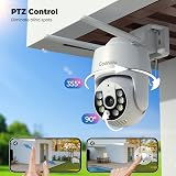 Codnida 2K Outdoor WiFi PTZ Security Camera 360° Night Vision Human Detection view 3