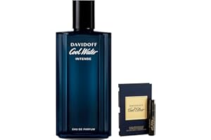 Davidoff Cool Water Eau de Parfum Intense – Ambery Men's Cologne – With Notes of Green Mandarin, Coconut Water & Amber – Long Lasting Fragrance