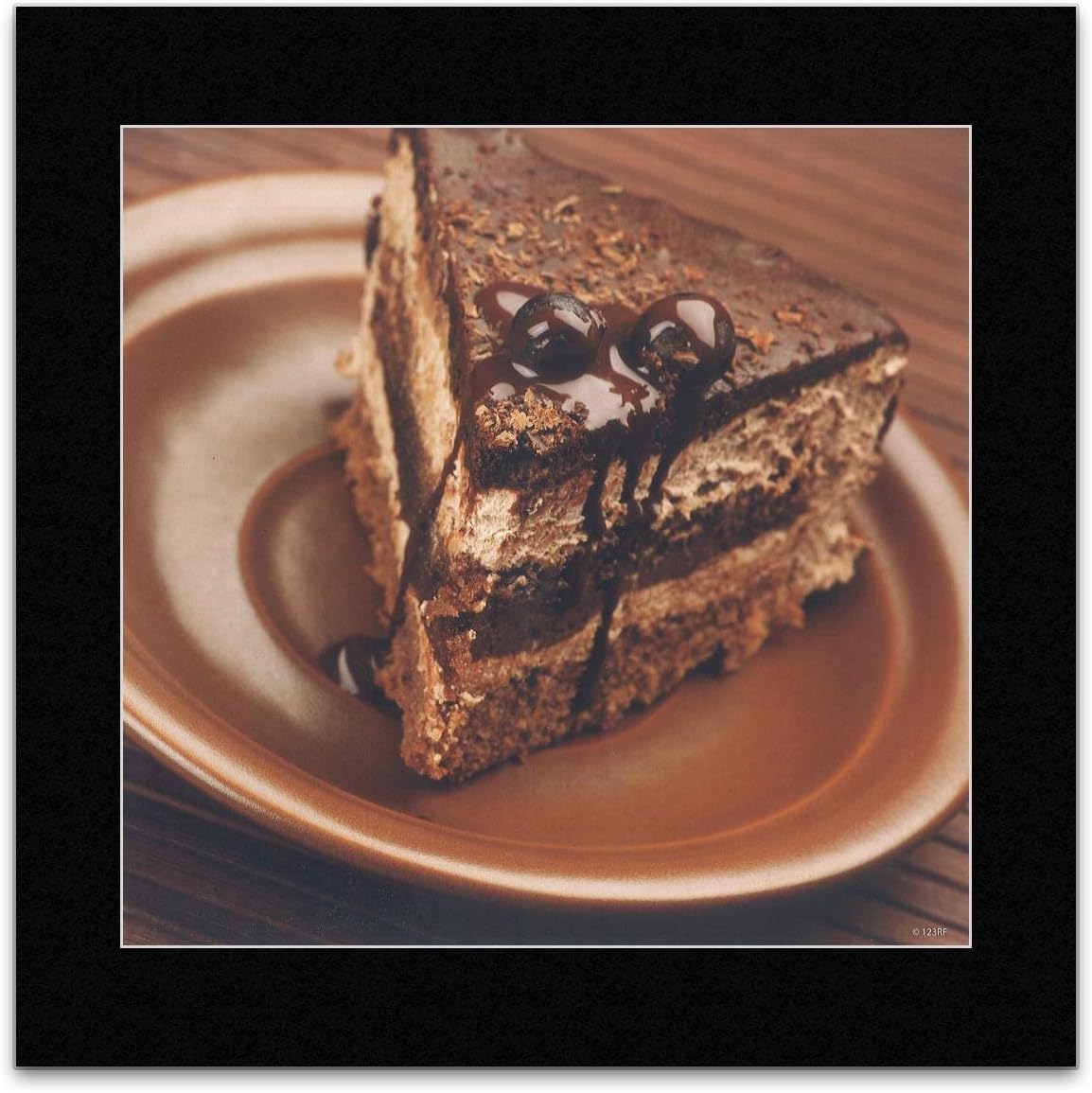 Gifted Calendars Chocolate - Print 12 Mini Poster - 40x40cm
