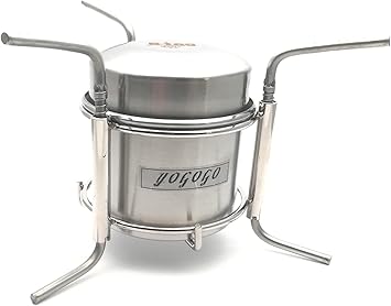 Amazon 五徳付アルコール ストーブ バーナー ステンレス製 A17 Yogogoshop シングルバーナー