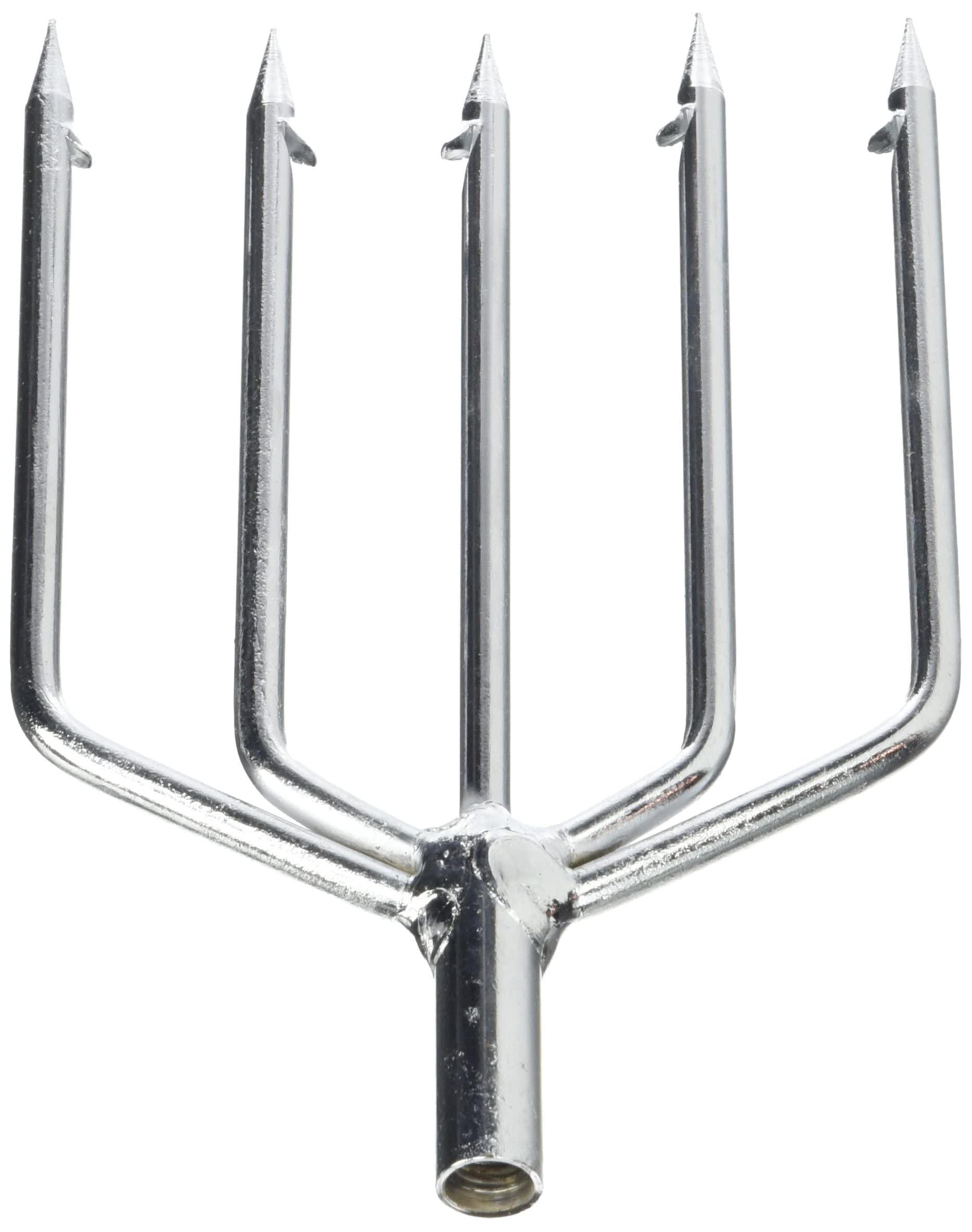 Seac Steel 5P Heavy, 5 Point Heavy Duty Galvanised Steel Spear