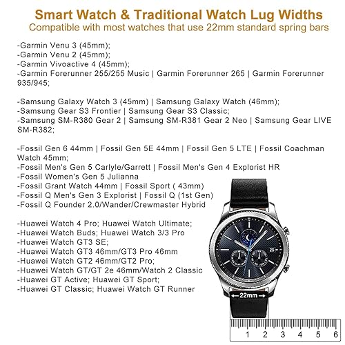 Garmin Vivoactive Samsung Gear S3 Vs Fossil Gen Oumida Watch Band