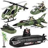 deAO Submarine Toy Army Men Action Figures Toy with
