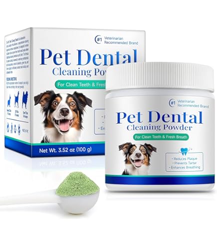 Amazon.com : Dog Dental Powder - Dog Teeth Cleaning Powder