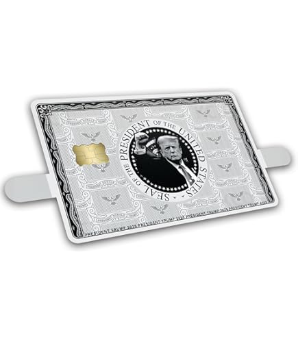 Autocollants Carte Crédit Donald 2024 - Lot De 2 - Design Patriotique - Protection Anti-rayures