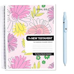 The Bible In A Year: A 52-Week Study, Spiral Bible