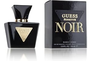Guess Seductive Noir Women/Femme Eau de Toilette Perfume Spray For Women, 1.0 Fl. Oz.