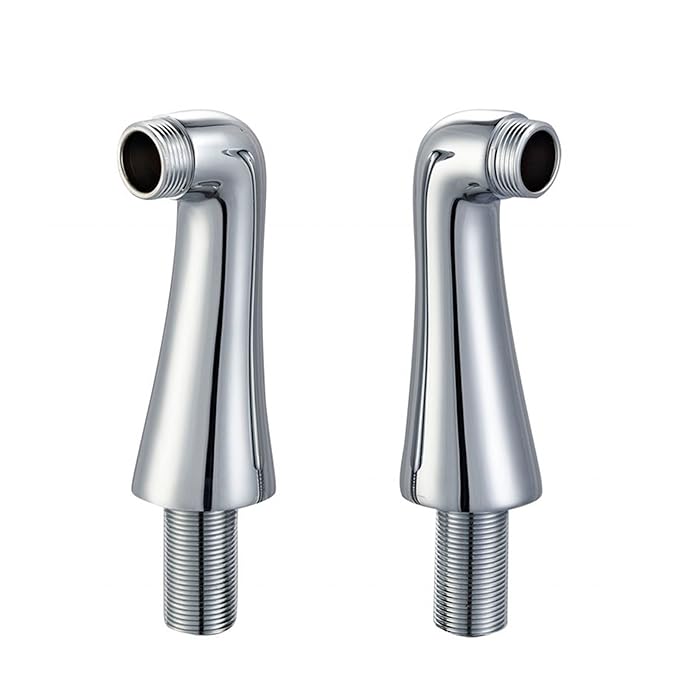 ENKI Tall Bath Mixer Leg Pillar Unions Convert Wall Mounted Mixer to