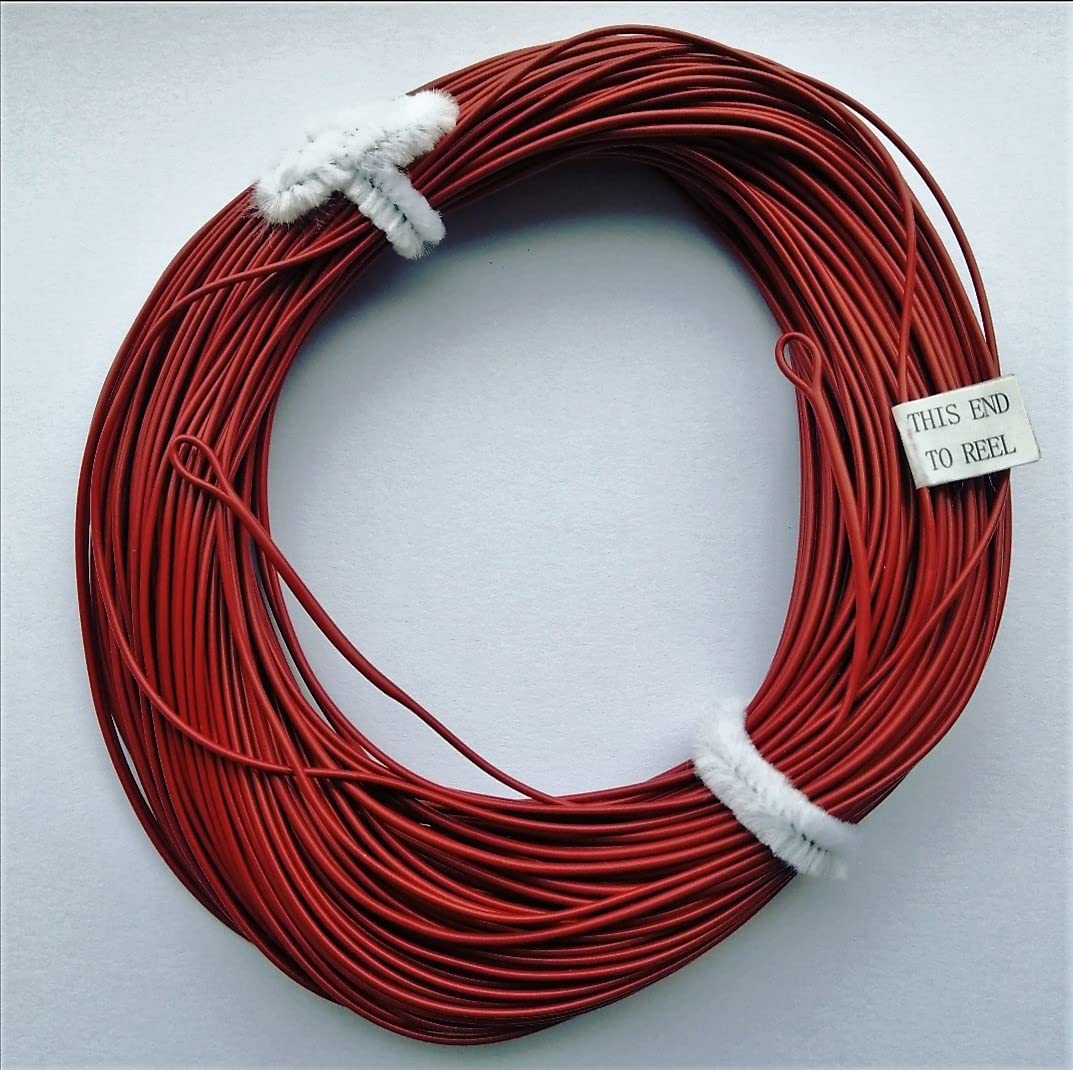 Fly Fishing Line Medium Sinking (3ips) Excellent Quality WF7/8 with Two Welded Loops - Brown