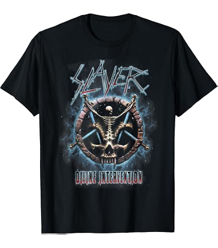 Amazon.com: Slayer Divine Intervention T-Shirt : Clothing, Shoes