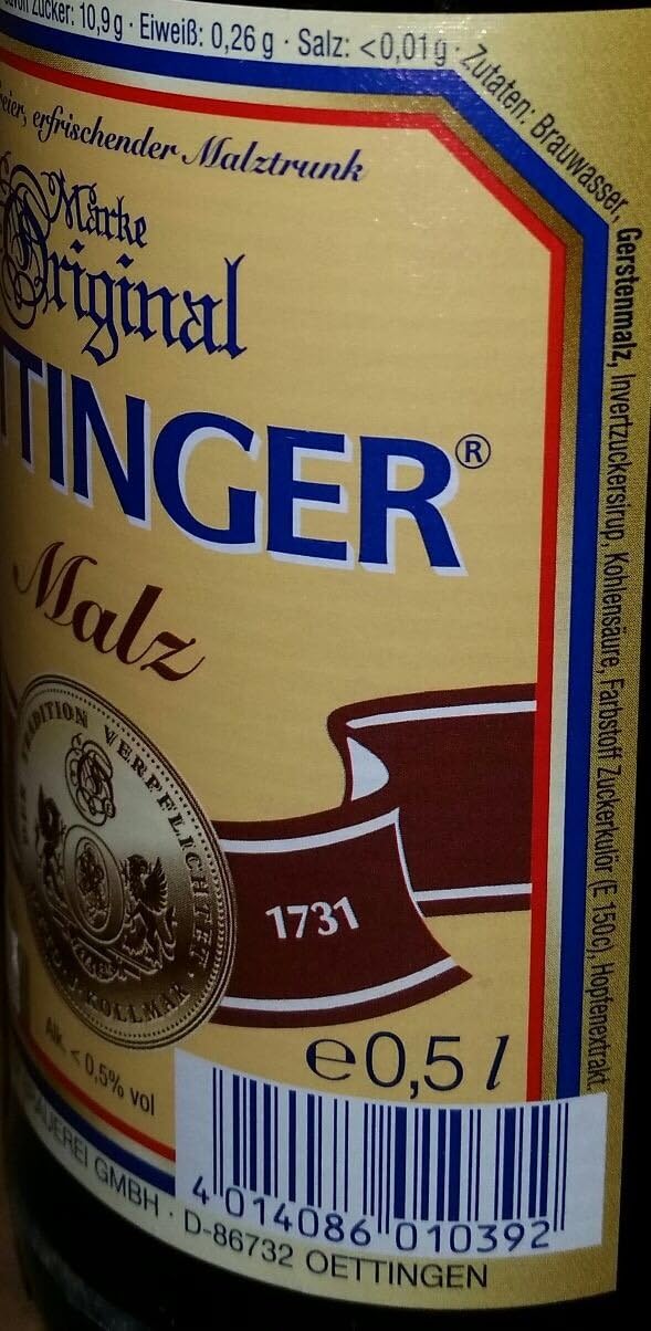 Oettinger Malz Amazon De Bier Wein Spirituosen