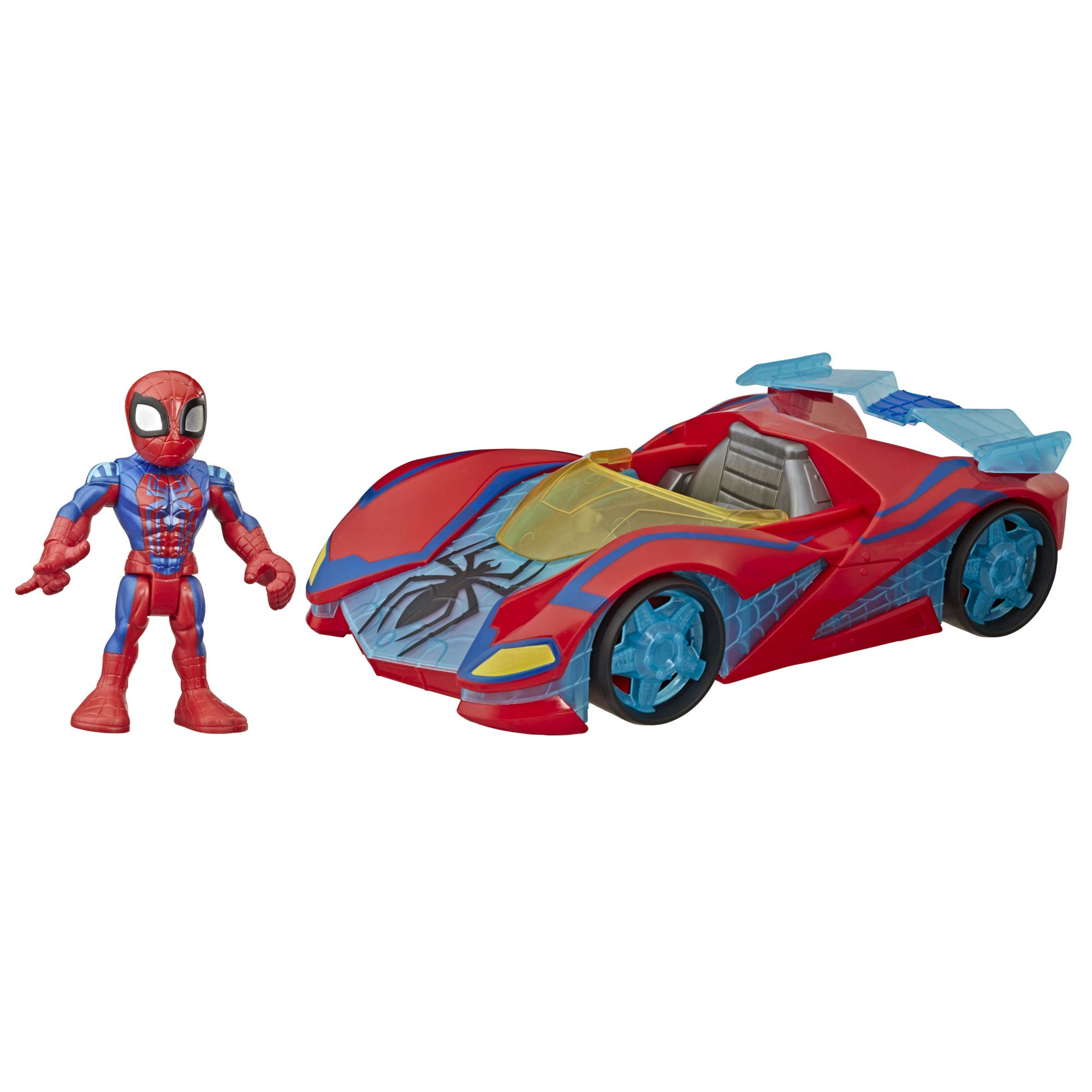playskool super hero adventures spider man jetquarters