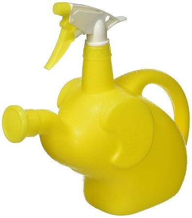 2 Mouth Garden Spray Pump and Watering Can in one (Color May Vary) By Kraft Seeds