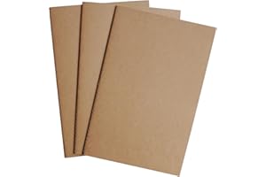 Wanderings A5 Assorted Travelers Notebook Insert / A5 Journal Refill | 5.5" x 8.3" / 14cm x 21cm | 3 Booklets, 240 Blank, Lined, Dotted Pages | Travelers Notebook Refills for Journals, Diaries, Planners