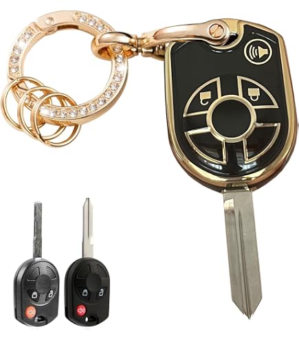 Silicone Key Fob Cover For Ford Fusion & More – Protective Case For 2003–2016 Ford, Lincoln, Mercury Remotes, 4-Button - View #2