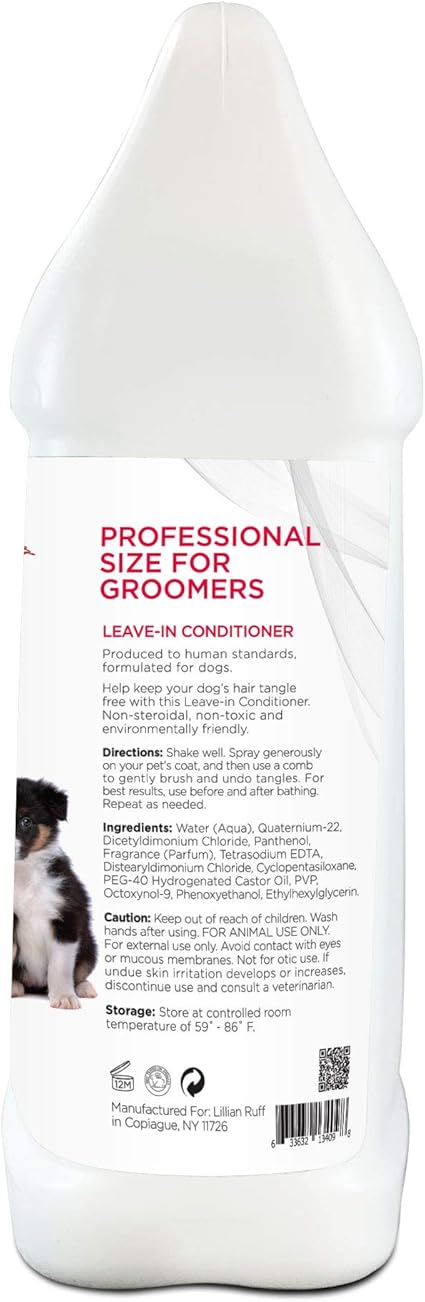 best dog leave in conditioner