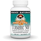 Source Naturals Turmeric 500, 500 mg - 120 Tablets