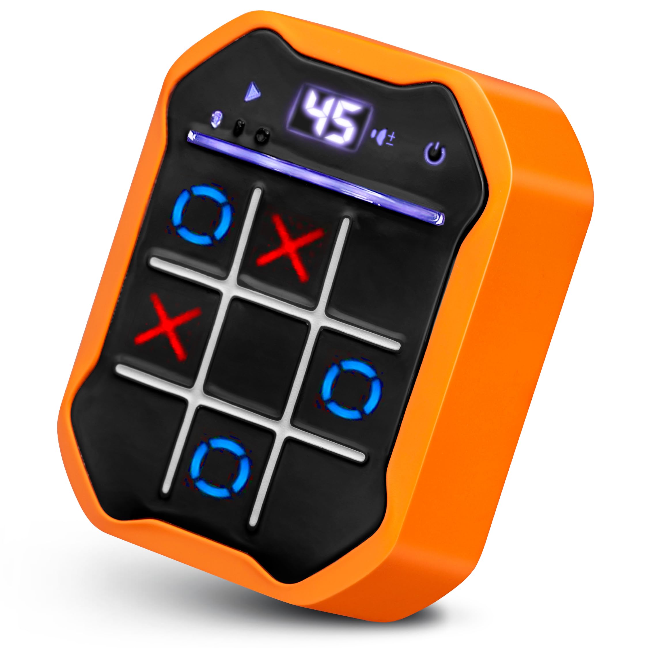 Photo 1 of Electronic Tic-Tac-Toe Handheld Game | 3-in-1 Memory & Brain Games | Birthday Gift for Kids and Adults | Touchscreen Travel Friendly with Sound & Voice Effects for Kids Age 7+