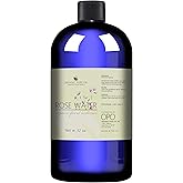 Rose Hydrosol Water - 32 oz - Pure Rose Hydrosol – Hydrating Face Toner Rose Water for Skin and Hair, Linen Spray for Sheets, Room Freshener, Body Spray by Organic Pure Oil - Packaging May Vary