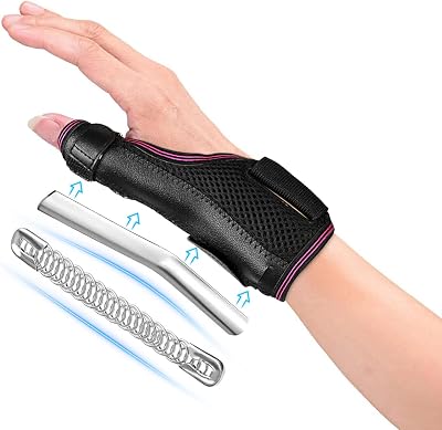 Fasola Thumb Brace Reversible Spica Splint Left Right Hand Breathable