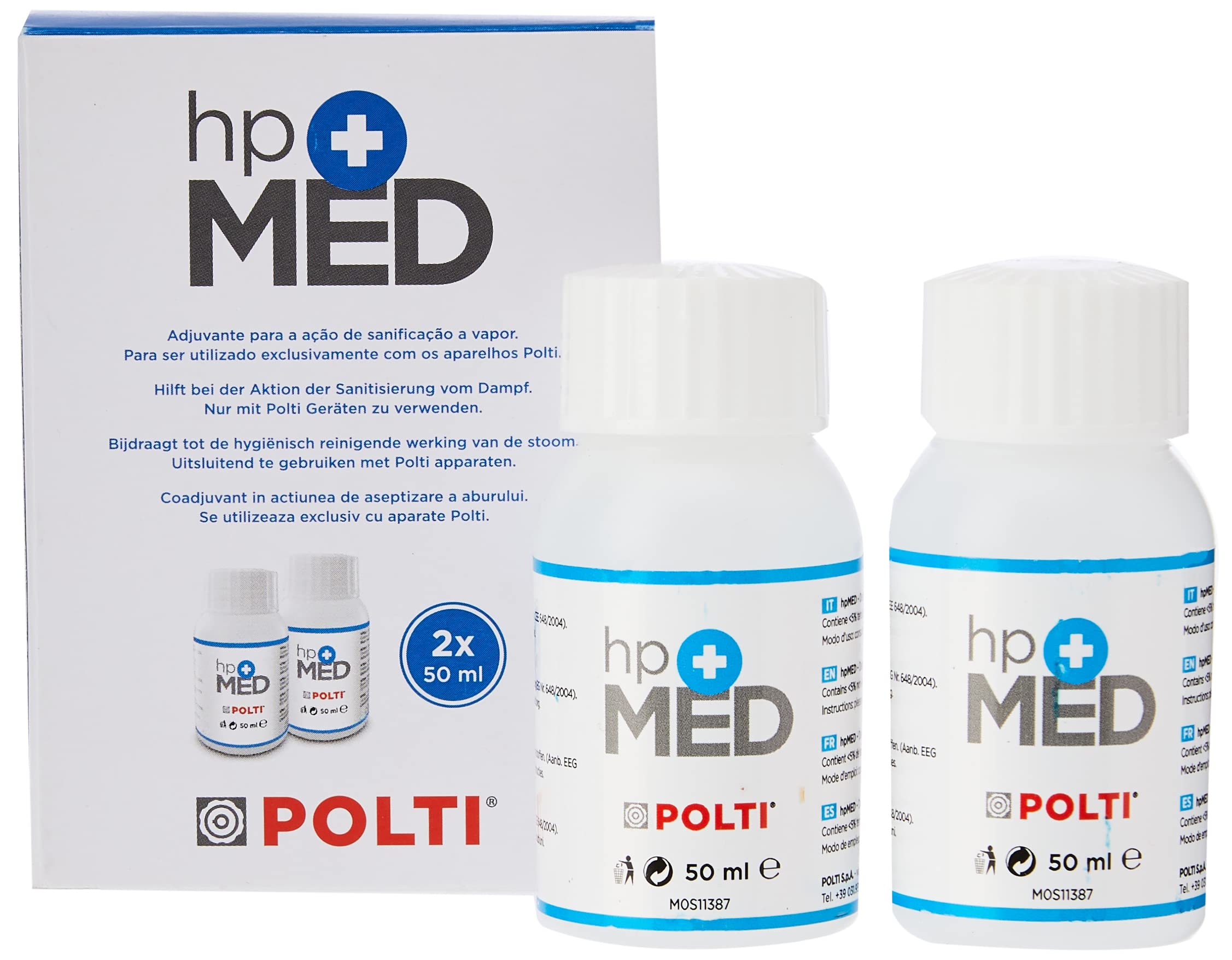 Polti HPMed Sanitising Solution for Cimex Eradicator and Vaporetto Steam Disinfector