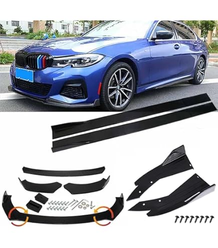 Sopracciglia Fari Per BMW X1 F48 F49 2015-2022 - Nero Lucido Adesivo Decorativo - Foto 4