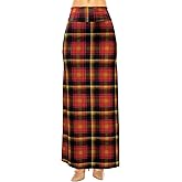 Eevee Women's Beautiful Fold Over Maxi Skirt (ONE Size)