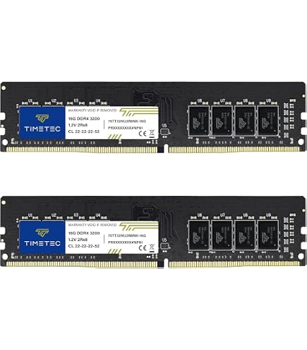 Crucial 32GB DDR4 RAM, 3200MHz (PC4-25600) CL22 Desktop Memory