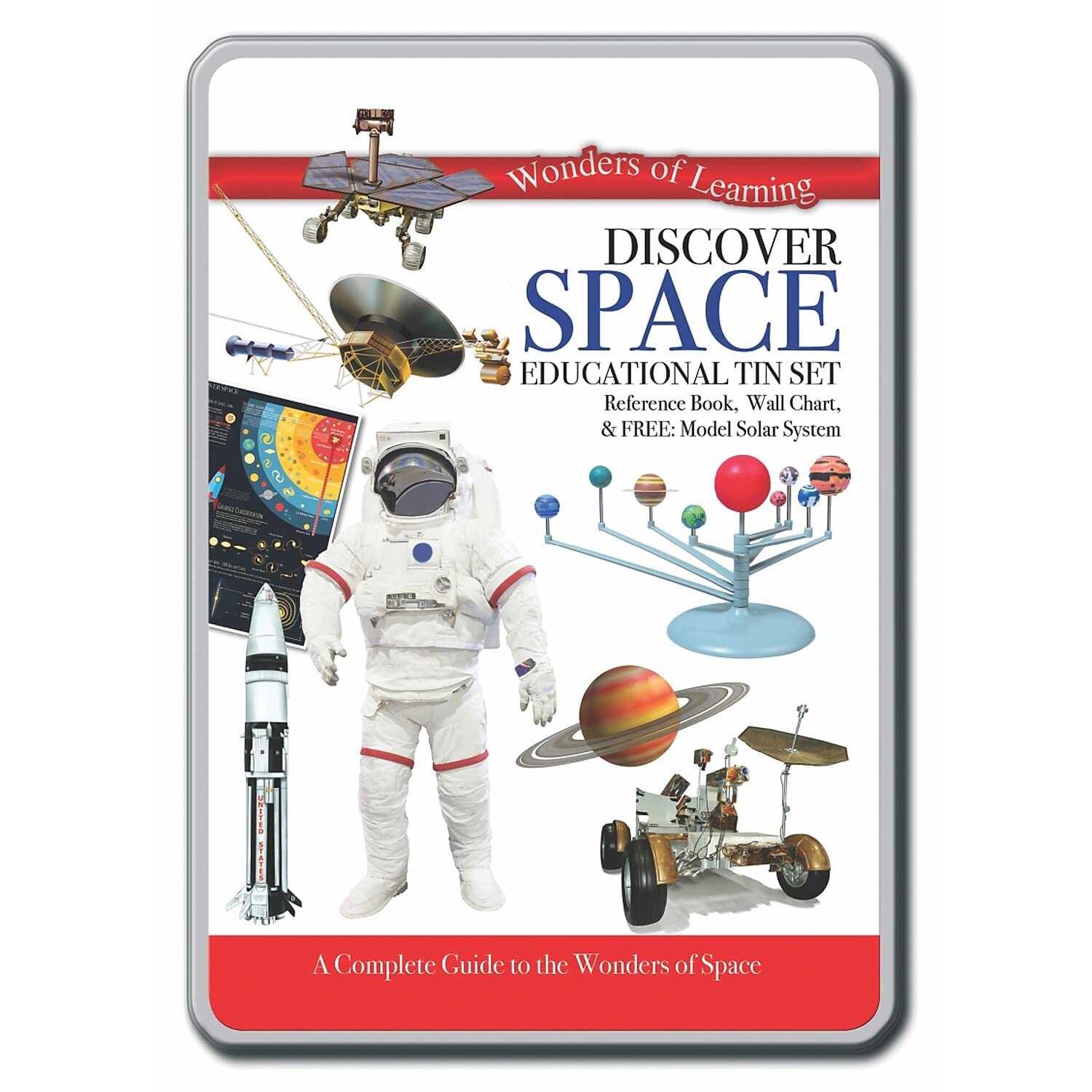 Wonders of Learning Wonders of Learning Tin Set, Discover Space Large