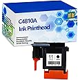 MISKYN 11 Ink Printhead Compatible Replacement Suitable for HP Designjet 500 800 Business Inkjet 1200 C4810A C4811A C4812A C4813A Printers Printer,Black-1 Pack