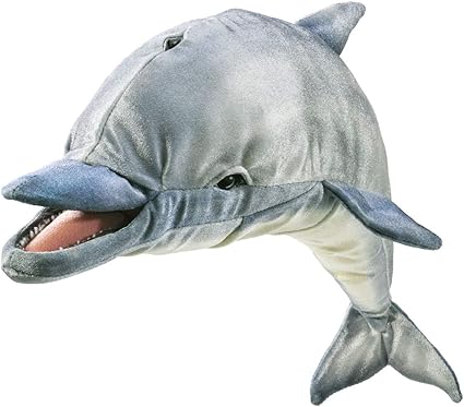 Folkmanis Whistling Dolphin Hand Puppet 