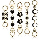 5 Pcs Bag Extender Chain Purse Strap Extender Gold Metal Bag Replacement Chain for Handbag Crossbag ShoulderBag Making Supplies Purse Chains Accessories(Retro)