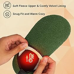 QFH Womens & Mens Cozy House Slippers - Portable