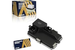 AISIN BMRBM-00359 HVAC Heater Blower Motor Resistor - Compatible with BMW 528i 528i xDrive 530i 535d 535d xDrive 535i 535i GT