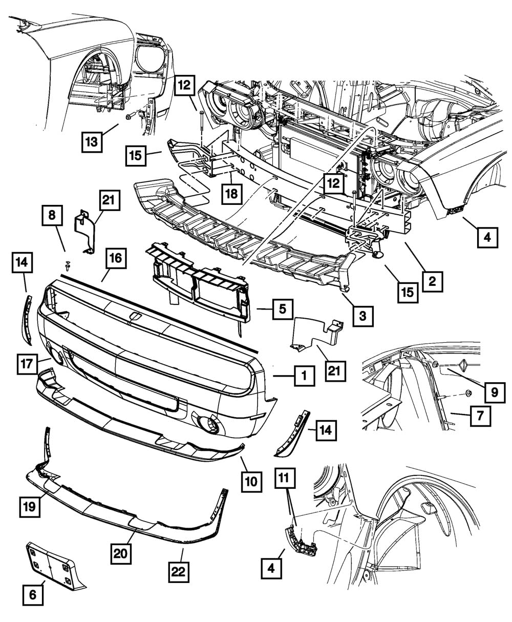 Mopar Performance 68051397AA Panel