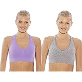 Just Intimates Racerback Sports Bra (Pack of 2)