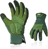 Vgo Gardening Gloves Women Touchscreen Thornproof Pig Leather Dexterity