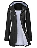 Women Raincoat Active Outdoor Waterproof Windproof
