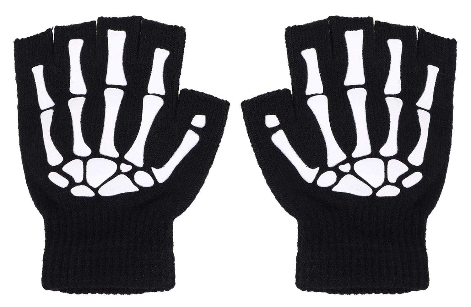 skull football gloves