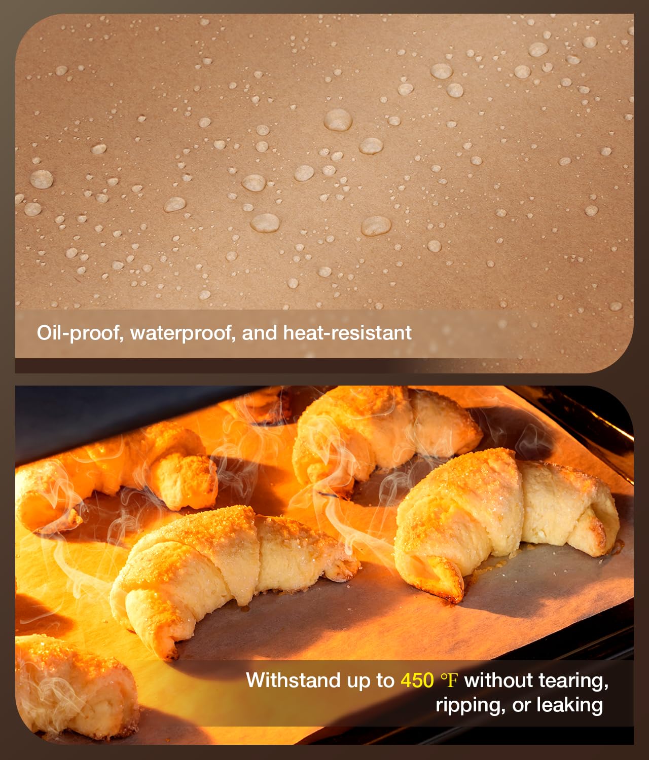 200PCS Parchment Paper Baking Sheets for Oven, 12 x 16 Inch, NonStick