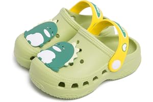 Mictchz Toddler Unicorn Clogs Kids Garden Shoes Summer Non-Slip Boys Girls Slide Sandals Lightweight Water Shoes Beach Pool S
