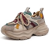 Drikler Women Sneakers Autumn Fashion Breathable Casual Shoes Mesh Lace Up Comfort Platform Shoes