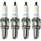 NGK Spark Plug CR9E- Set of 4 | Replaces 557039 TY26723 31600012 92070-1143 92070-1266 09482-00458 94701-00318 94701-00410 94703-00318 94703-00410.